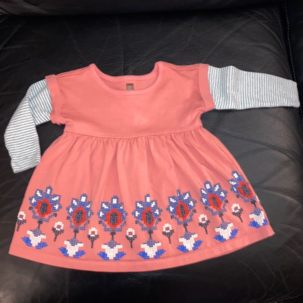 Tea LS Cotton Dress